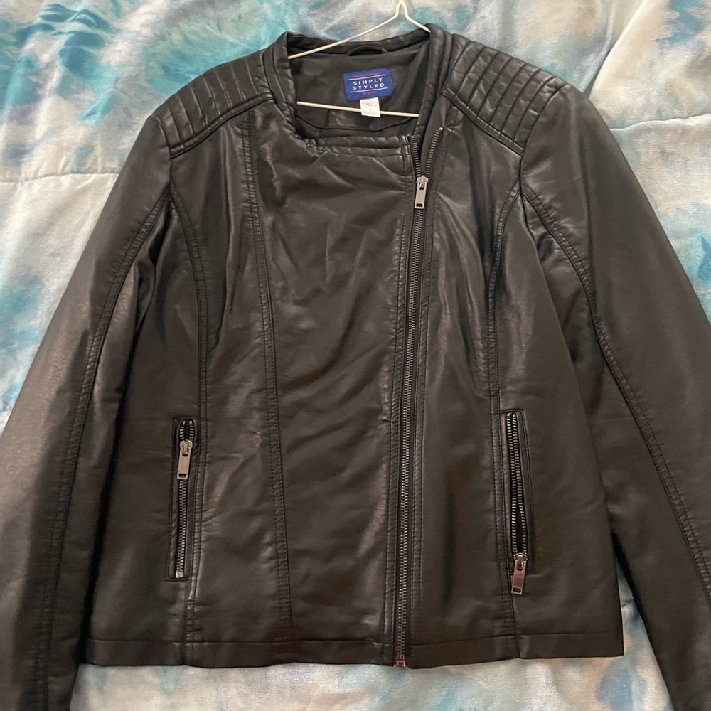 Leather jacket